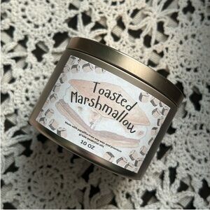 Toasted Marshmallow Scented Soy Wax Candle